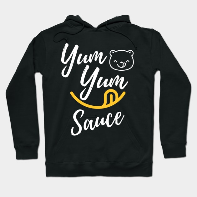 yum yum sauce Hoodie by store anibar